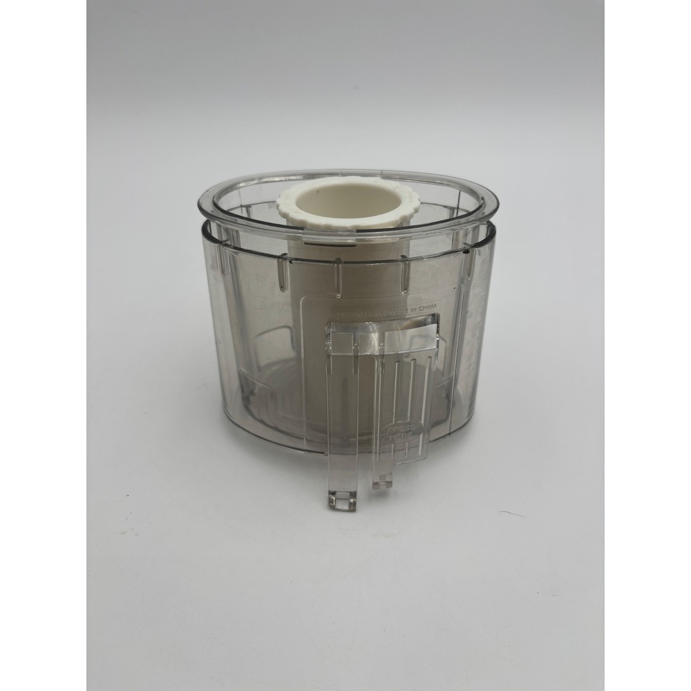 Cuisinart Food Processor Work Bowl DLC-018BGTX Clear Excellent 7-Cup Part